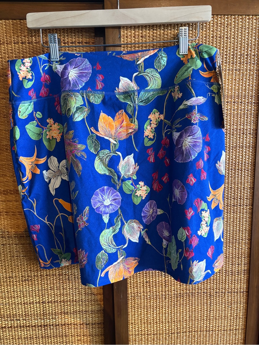 Alder Floral Blue Skort NWT